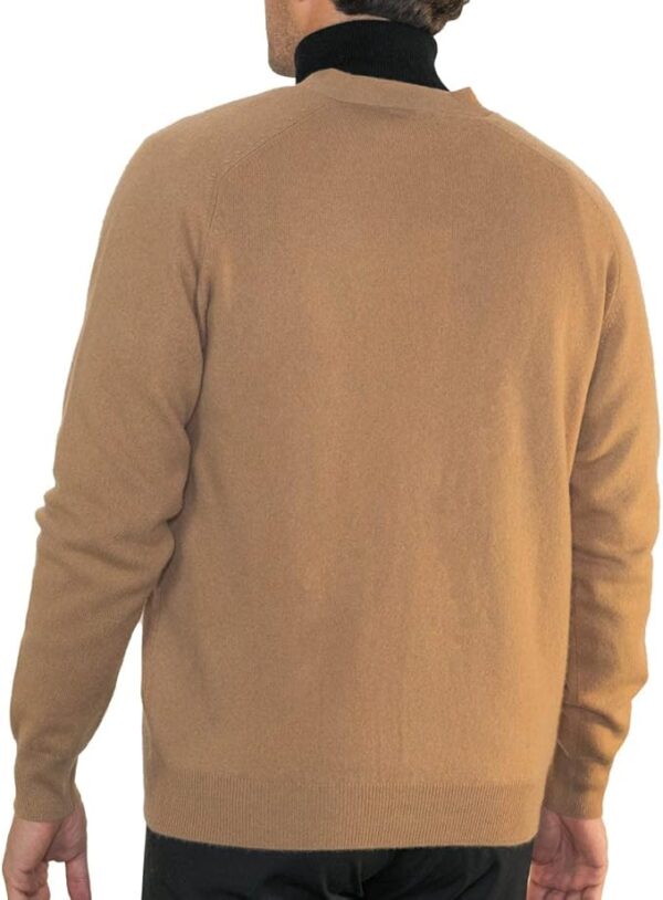 Pure Cashmere Classic Button-Up Cardigan - Image 3