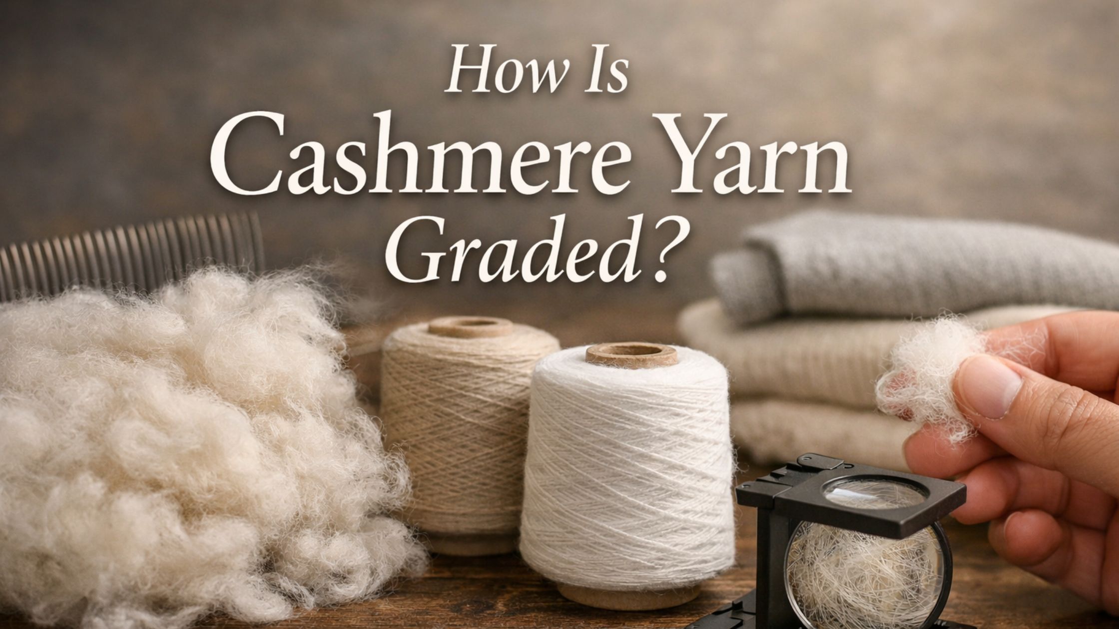 How Cashmere Yarn Is Graded